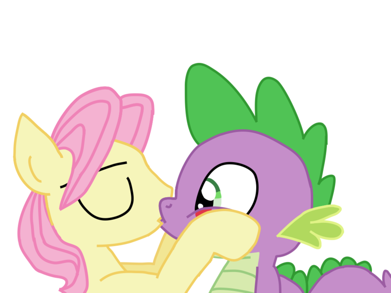 Size: 1024x768 | Tagged: and then spike was gay, artist:ripped-ntripps, blushing, butterscotch, butterspike, derpibooru import, fluttershy, flutterspike, gay, half r63 shipping, kissing, male, rule 63, safe, shipping, spike, spike gets all the stallions
