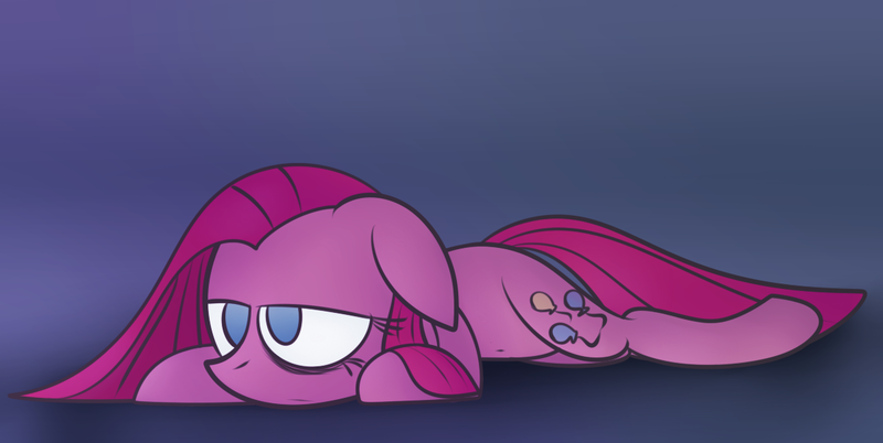 Size: 1206x606 | Tagged: artist:mr. rottson, belly button, bored, depressed, derpibooru import, left out, pinkamena diane pie, pinkie pie, sad, safe, solo