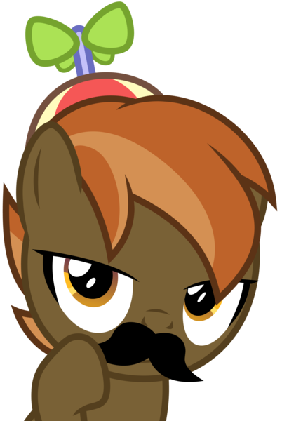 Size: 5000x7454 | Tagged: safe, artist:lahirien, derpibooru import, button mash, earth pony, pony, absurd resolution, button 'stache, colt, looking at you, male, moustache, simple background, solo, transparent background, vector