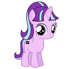 Size: 918x870 | Tagged: safe, artist:avisola, derpibooru import, starlight glimmer, pony, unicorn, the cutie map, cute, female, filly, filly starlight glimmer, glimmerbetes, looking at you, simple background, solo, transparent background, vector, younger