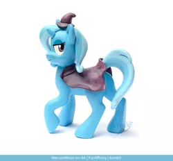 Size: 900x836 | Tagged: safe, artist:merionminor, derpibooru import, trixie, pony, unicorn, clay, craft, female, irl, mare, photo, resin, sculpey, sculpture, solo