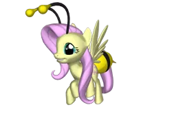 Size: 1024x768 | Tagged: 3d, animal costume, bee costume, clothes, costume, derpibooru import, flutterbee, fluttershy, pony creator, pony creator 3d, ponylumen, safe, solo