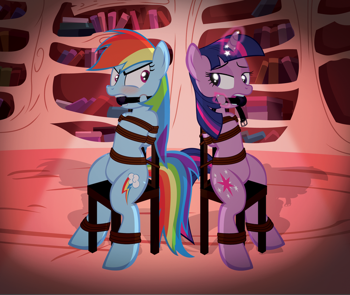 Wonderbolts Porn - Bondage Porn Rainbow Dash | BDSM Fetish