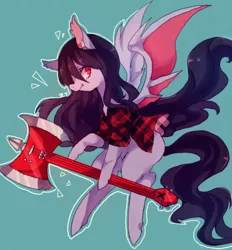 Size: 596x641 | Tagged: safe, artist:rt, derpibooru import, ponified, adventure time, bass guitar, marceline, musical instrument, solo