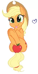 Size: 174x342 | Tagged: apple, applejack, artist:kasun05, derpibooru import, flockdraw, flockmod, solo, suggestive