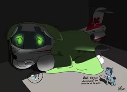Size: 1280x926 | Tagged: safe, artist:goldenpansy, derpibooru import, oc, unofficial characters only, original species, plane pony, pony, blanket, cold, cute, fokker f28, hangar, plane, scared