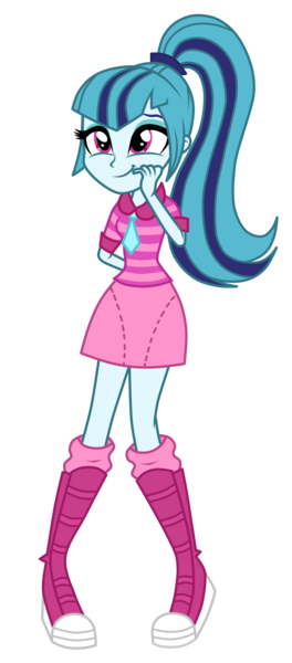 Size: 3400x7737 | Tagged: safe, artist:mixiepie, derpibooru import, sonata dusk, equestria girls, absurd resolution, alternate universe, clothes, necktie, paint tool sai, role reversal, simple background, solo, transparent background