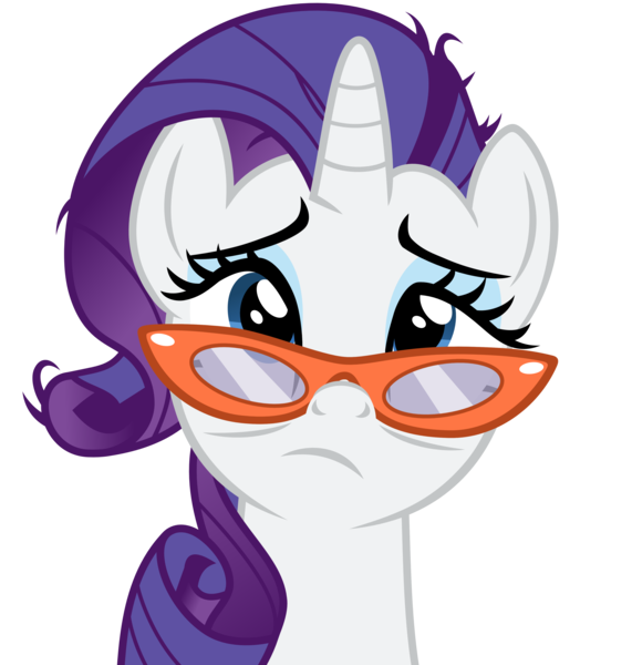 Size: 4000x4200 | Tagged: absurd resolution, artist:v0jelly, canterlot boutique, derpibooru import, frazzled, glasses, rarity, safe, simple background, solo, .svg available, that was fast, tired, transparent background, vector