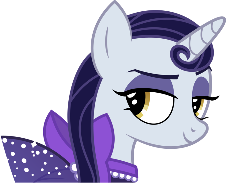 Size: 2058x1675 | Tagged: artist needed, safe, derpibooru import, moonlight raven, pony, unicorn, canterlot boutique, bedroom eyes, clothes, dress, female, goth, mare, simple background, solo, transparent background, vector