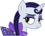 Size: 2058x1675 | Tagged: artist needed, safe, derpibooru import, moonlight raven, pony, unicorn, canterlot boutique, bedroom eyes, clothes, dress, female, goth, mare, simple background, solo, transparent background, vector