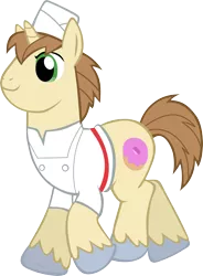 Size: 3000x4068 | Tagged: safe, artist:robin-chan33, derpibooru import, donut joe, pony, .svg available, clothes, hat, male, simple background, solo, stallion, transparent background, vector