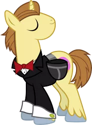 Size: 6000x8105 | Tagged: safe, artist:cooltomorrowkid, derpibooru import, con mane, donut joe, absurd resolution, simple background, solo, transparent background, vector