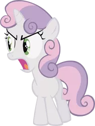 Size: 2922x3860 | Tagged: artist:draikjack, derpibooru import, safe, simple background, solo, sweetie belle, transparent background, vector