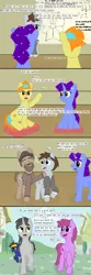 Size: 800x2415 | Tagged: artist:thejakevale, berry punch, berryshine, comic, comic:clockworkfamily, derpibooru import, oc, oc:aether, oc:clockwork gear, oc:corona, oc:kori, oc:pewter, pixel art, safe