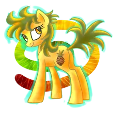 Size: 900x859 | Tagged: safe, artist:wolframclaws, derpibooru import, oc, oc:ananas, unofficial characters only, simple background, solo, transparent background