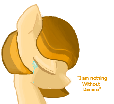Size: 235x215 | Tagged: artist:lockheart, banana pony, crying, derpibooru import, flockmod, fruit pony, oc, oc:bananna split, safe, simple background, solo, text, unofficial characters only, white background