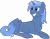 Size: 3800x3000 | Tagged: dead source, safe, artist:overdriv3n, derpibooru import, oc, oc:double colon, unofficial characters only, pony, unicorn, grin, image, looking back, png, prone, simple background, smiling, solo, squee, transparent background, vector