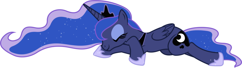 Size: 8390x2370 | Tagged: absurd resolution, artist:90sigma, derpibooru import, princess luna, safe, simple background, sleeping, solo, transparent background, vector