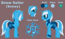 Size: 1708x1017 | Tagged: artist:mynder, derpibooru import, oc, oc:snow sailor, reference sheet, safe, unofficial characters only