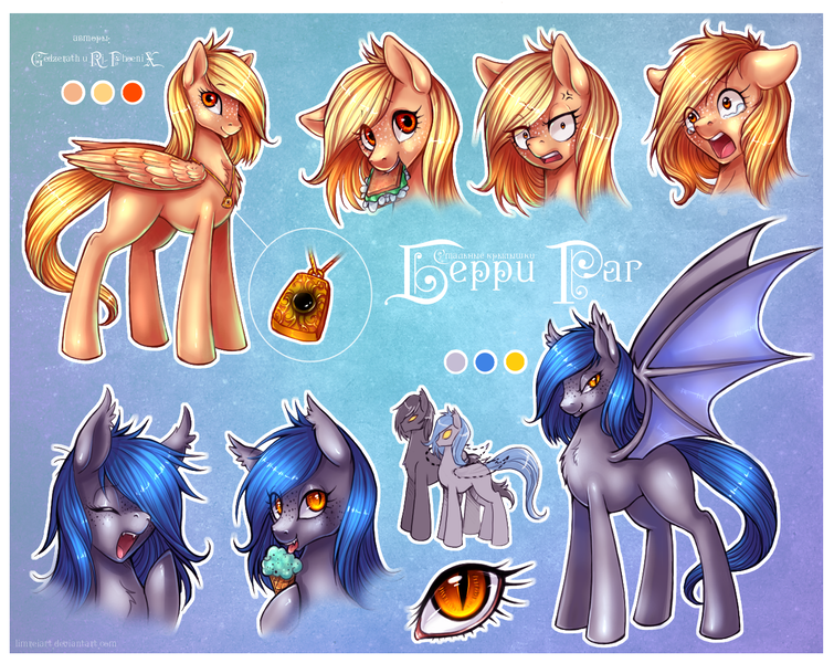 Size: 1384x1100 | Tagged: safe, artist:limreiart, derpibooru import, oc, unofficial characters only, bat pony, pony, crying, cute, food, freckles, ice cream, reference sheet, sandwich