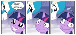 Size: 1200x558 | Tagged: artist:mister-saugrenu, derpibooru import, edit, exploitable meme, faic, hapless twilight, meme, princess celestia, safe, twilight snapple, twilight sparkle, yolo