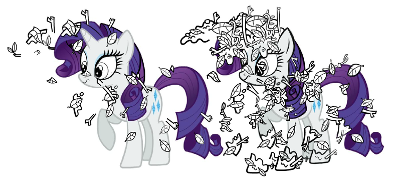 Size: 1252x577 | Tagged: concept art, derpibooru import, leak, mud, rarity, safe, twigs