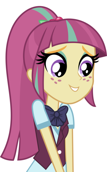 Size: 5000x7991 | Tagged: safe, artist:luckreza8, derpibooru import, sour sweet, equestria girls, friendship games, .svg available, absurd resolution, bowtie, clothes, crystal prep academy, crystal prep shadowbolts, cute, freckles, inkscape, school uniform, simple background, smiling, solo, sourbetes, transparent background, vector, when she smiles
