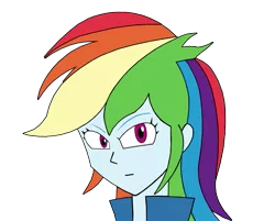 Size: 691x555 | Tagged: safe, artist:combatkaiser, derpibooru import, rainbow dash, equestria girls, simple background, solo, transparent background