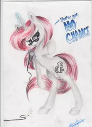 Size: 1024x1408 | Tagged: artist:fburnshettere, derpibooru import, oc, oc:dbpony, safe, solo, traditional art, unofficial characters only