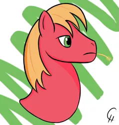 Size: 633x662 | Tagged: safe, artist:crazyhoundz, derpibooru import, big macintosh, earth pony, pony, male, portrait, solo, stallion