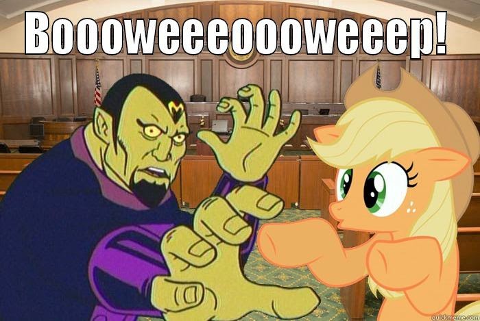 Size: 700x469 | Tagged: safe, derpibooru import, applejack, adult swim, cartoon network, crossover, harvey birdman, image macro, meme, mentok the mind taker