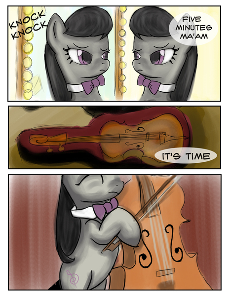 Size: 1200x1553 | Tagged: allegrezza, artist:gunslingerpen, cello, comic, comic:allegrezza, derpibooru import, musical instrument, octavia melody, safe