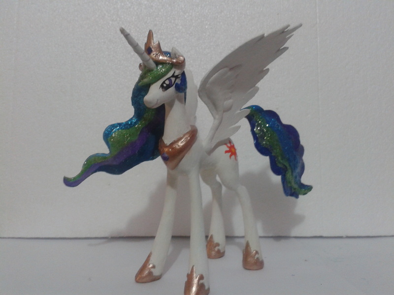 Size: 2560x1920 | Tagged: artist:succubi samus, clay figure, cutie mark, derpibooru import, irl, ornament, photo, princess celestia, regalia, safe, sculpture, solo