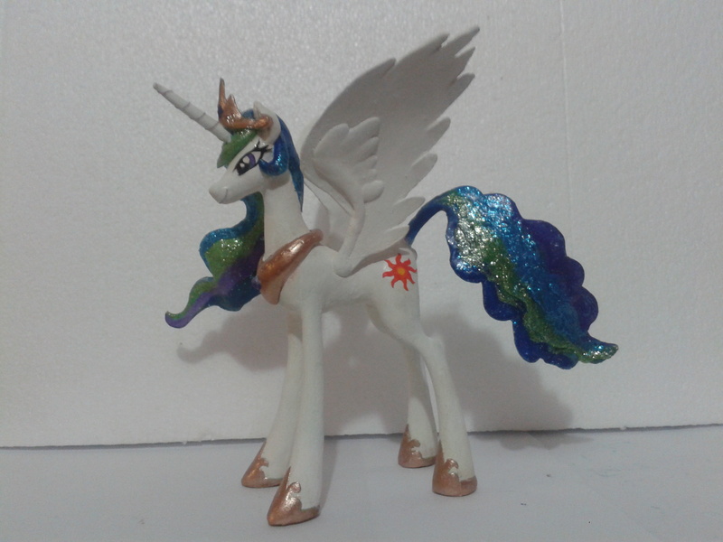 Size: 2560x1920 | Tagged: artist:succubi samus, clay figure, cutie mark, derpibooru import, irl, ornament, photo, princess celestia, profile, regalia, safe, sculpture, solo