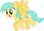 Size: 4455x3245 | Tagged: safe, artist:chainchomp2, derpibooru import, sunshower raindrops, pegasus, pony, background pony, female, flying, high res, mare, simple background, solo, transparent background, vector