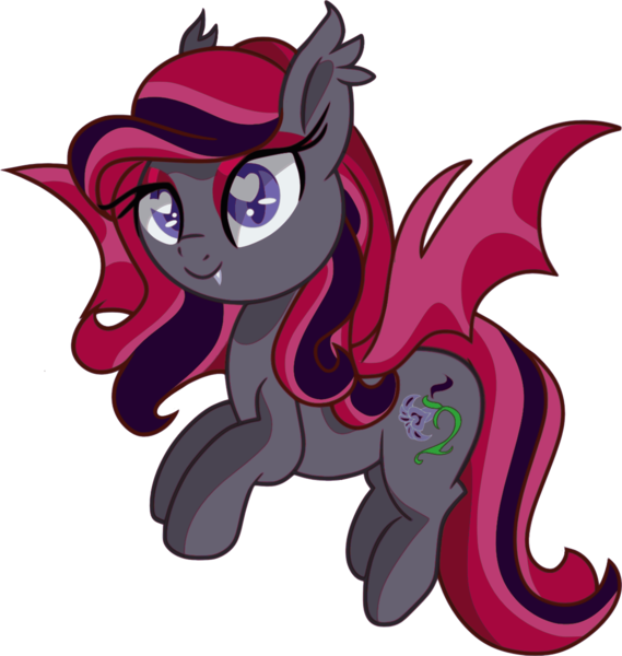 Size: 1177x1241 | Tagged: safe, artist:digimonlover101, derpibooru import, oc, oc:scarlet rose, unofficial characters only, bat pony, pony, heart eyes, simple background, solo, transparent background, wingding eyes