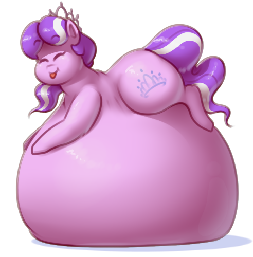 Size: 492x500 | Tagged: artist:secretgoombaman12345, ask chubby diamond, belly, belly bed, chubby, chubby diamond, derpibooru import, diamond tiara, fat, fat fetish, female, fetish, implied apple bloom, implied cutie mark crusaders, implied scootaloo, implied sweetie belle, impossibly large belly, questionable, soft vore, solo, solo female, vore