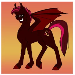 Size: 700x700 | Tagged: safe, artist:foxenawolf, derpibooru import, oc, oc:icarus fylo, unofficial characters only, bat pony, pony, accessory, male, solo, stallion, sunglasses, unshorn fetlocks