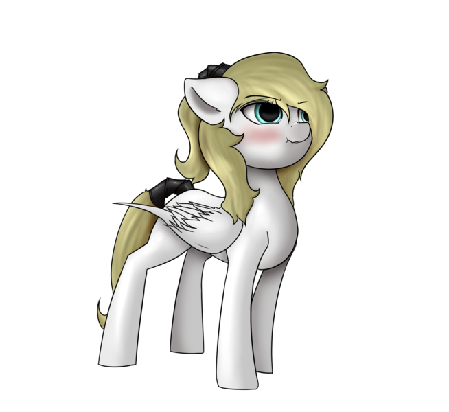 Size: 1927x1767 | Tagged: safe, derpibooru import, oc, oc:luftkrieg, unofficial characters only, pegasus, pony, aryan, aryan pony, blonde, blushing, cute, derp, female, filly, folded wings, leather, looking up, magical lesbian spawn, nazi, nazipone, ocbetes, offspring, parent:oc:aryanne, parent:oc:kyrie, parents:oc x oc, ponytail, scrunchy face, solo, standing, transparent background