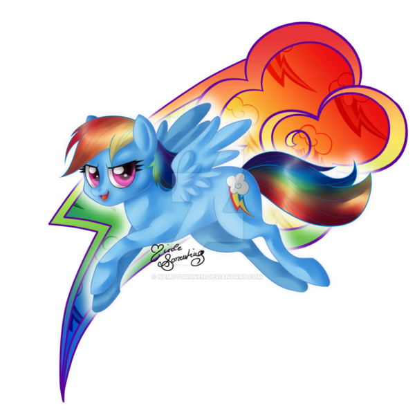 Size: 900x900 | Tagged: artist:nemoturunen, derpibooru import, rainbow dash, safe, simple background, solo, transparent background