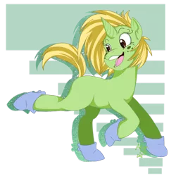 Size: 1024x1024 | Tagged: safe, artist:artisan-garden, derpibooru import, oc, ponified, unofficial characters only, pony, unicorn, blank flank, freckles, galoshes, simple background, solo