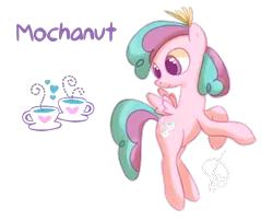 Size: 862x698 | Tagged: artist:faeizumine, cutie mark, derpibooru import, g3, mochanut, safe, solo