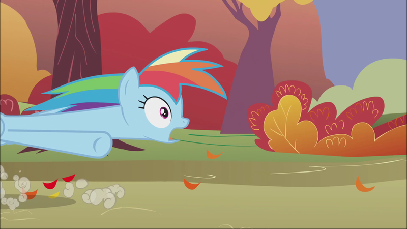 Size: 1920x1080 | Tagged: safe, derpibooru import, screencap, rainbow dash, fall weather friends, great moments in animation, long neck, solo