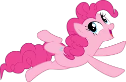 Size: 8051x5252 | Tagged: absurd resolution, artist:scienceisanart, backbend, castle sweet castle, derpibooru import, jumping, pinkie pie, safe, simple background, smiling, solo, svg, .svg available, transparent background, vector