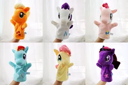 Size: 1500x1000 | Tagged: applejack, derpibooru import, fluttershy, hand, hand puppet, irl, mane six, photo, pinkie pie, puppet, rainbow dash, rarity, safe, twilight sparkle