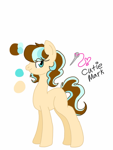 Size: 1536x2048 | Tagged: safe, artist:smileverse, derpibooru import, oc, oc:sweet style, unofficial characters only, earth pony, pony, crack shipping, cutie mark, female, offspring, parent:cheese sandwich, parent:coco pommel, parents:cheesecoco, simple background, solo