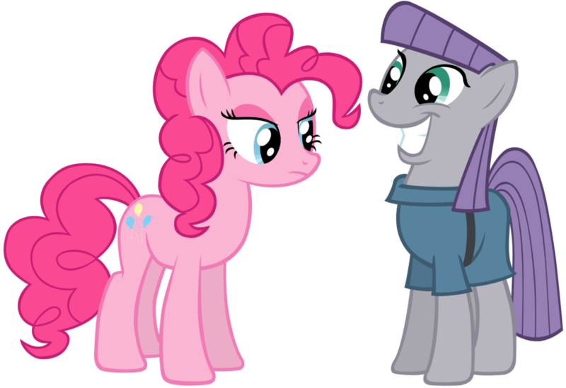 Size: 1024x703 | Tagged: artist:nascarcatcar, body swap, derpibooru import, frown, grin, maud pie, personality swap, pinkie pie, safe, simple background, smiling, squee, transparent background, vector