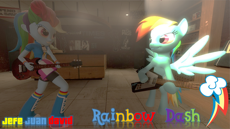 Size: 1280x720 | Tagged: safe, artist:jefejuandavid, derpibooru import, rainbow dash, equestria girls, 3d, source filmmaker