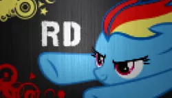 Size: 1939x1110 | Tagged: artist:chadbeats, artist:luckydonald, derpibooru import, flying, pixelated, rainbow dash, safe, vector, wallpaper