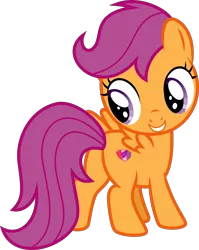 Size: 4086x5122 | Tagged: absurd resolution, artist:aethon056, crusaders of the lost mark, cutie mark, derpibooru import, inkscape, it happened, looking back, plot, safe, scootaloo, simple background, solo, .svg available, the cmc's cutie marks, transparent background, vector